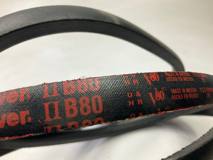 Gates B80 Industrial Accessory Drive Belt - 21/32'' X 83.00''