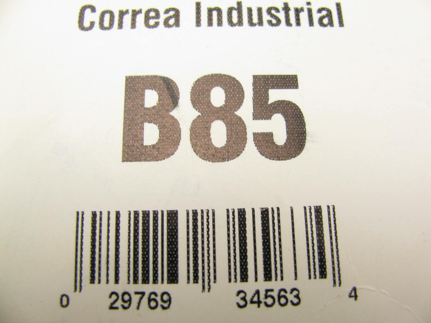 Gates B85 Industrial Accessory Drive Belt - 5/8'' X 88''