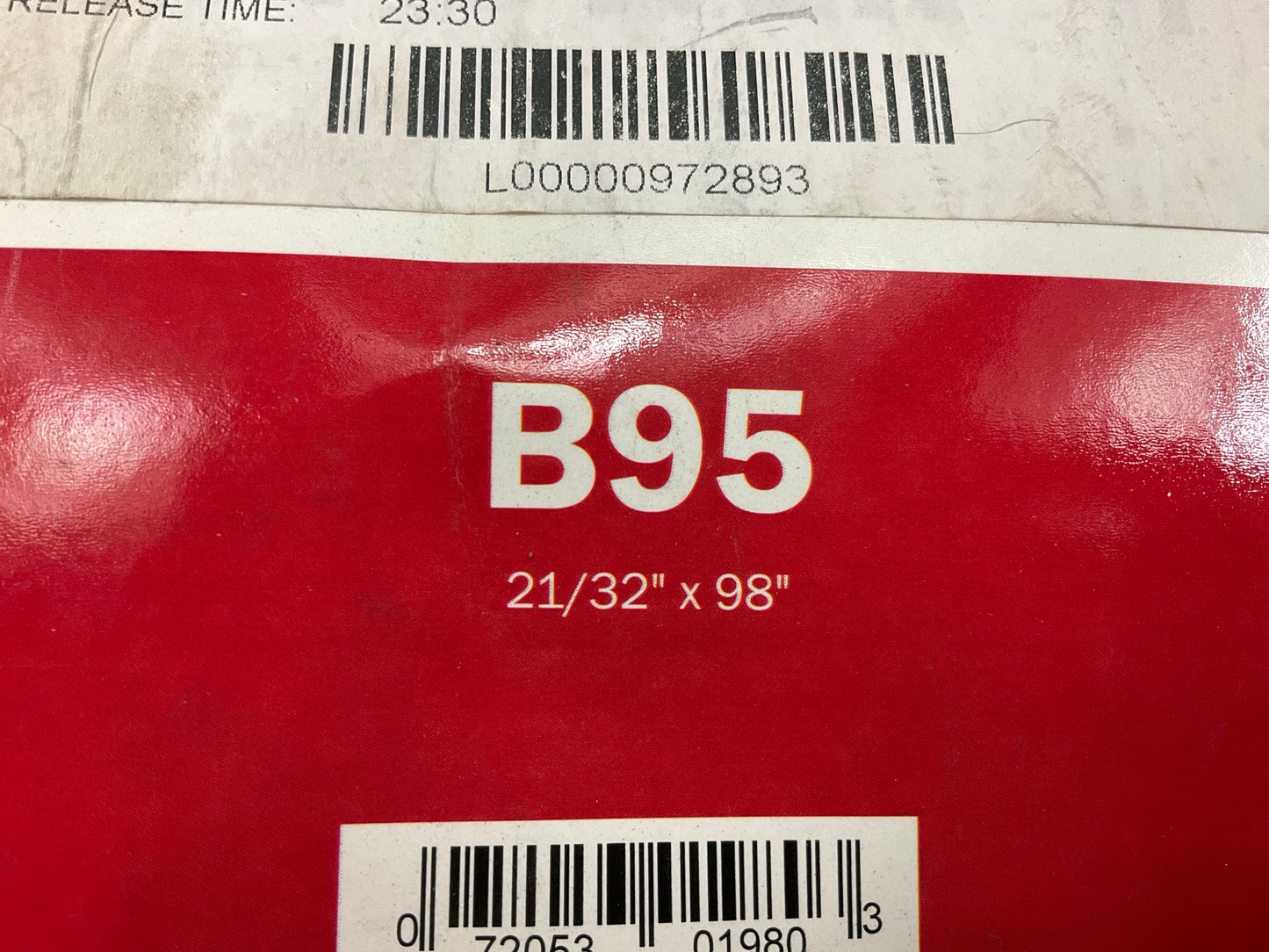 Gates B95 Industrial Accessory Drive Belt - 5/8'' X 98''