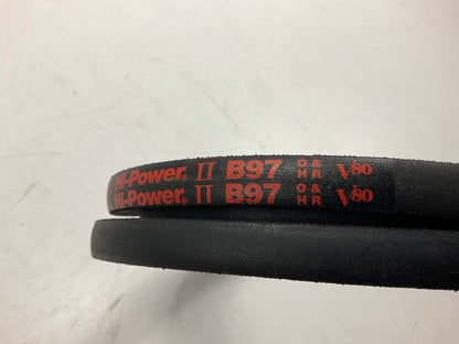 Gates B97 Industrial Accessory Drive Belt - 5/8'' X 100''