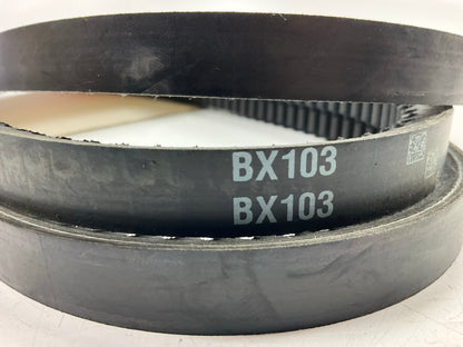 Gates BX103 Cogged Industrial Accessory Drive Belt, 21/32'' X 106''