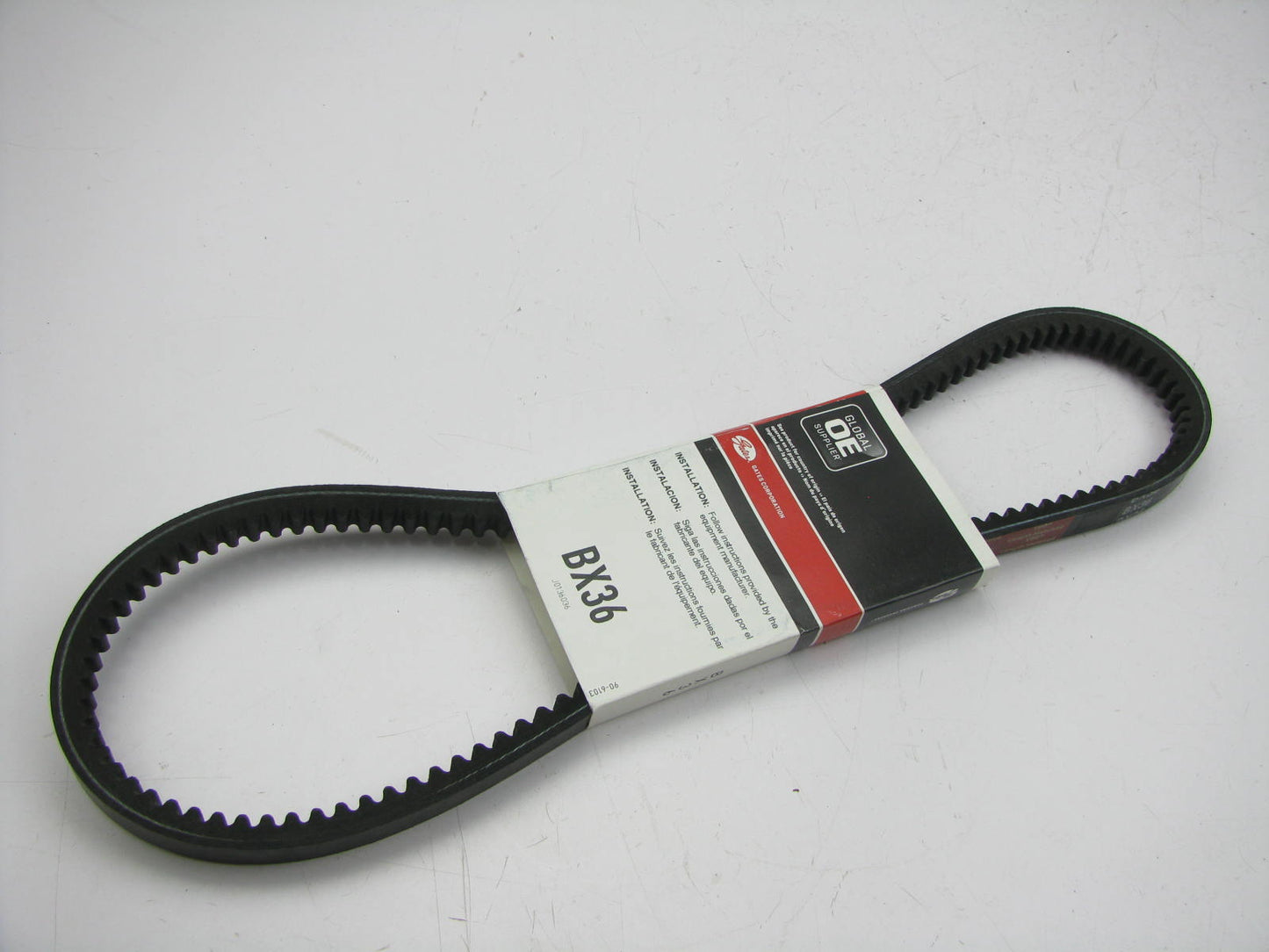 Gates BX36 Industrial Cogged Accessory Drive Belt - 21/32'' X 39''