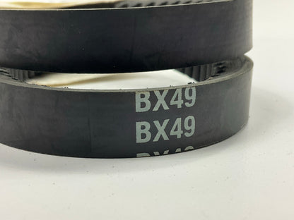 Gates BX49 Industrial Cogged Accessory Drive Belt - 21/32'' X 52''