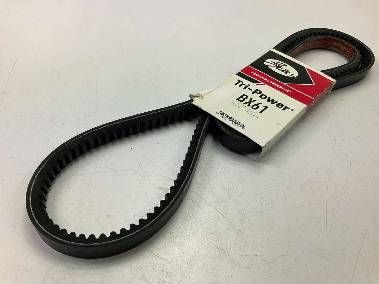 Gates BX61 Cogged Industrial Accessory Drive Belt - 5/8'' X 64''
