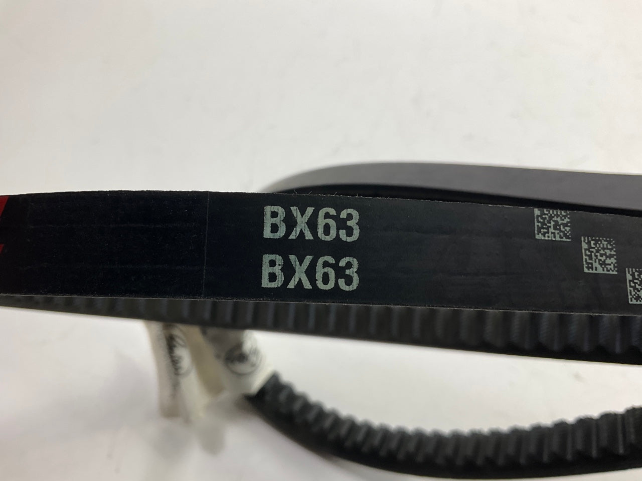 Gates BX63 Industrial Cogged Accessory Drive Belt - 21/32'' X 66''