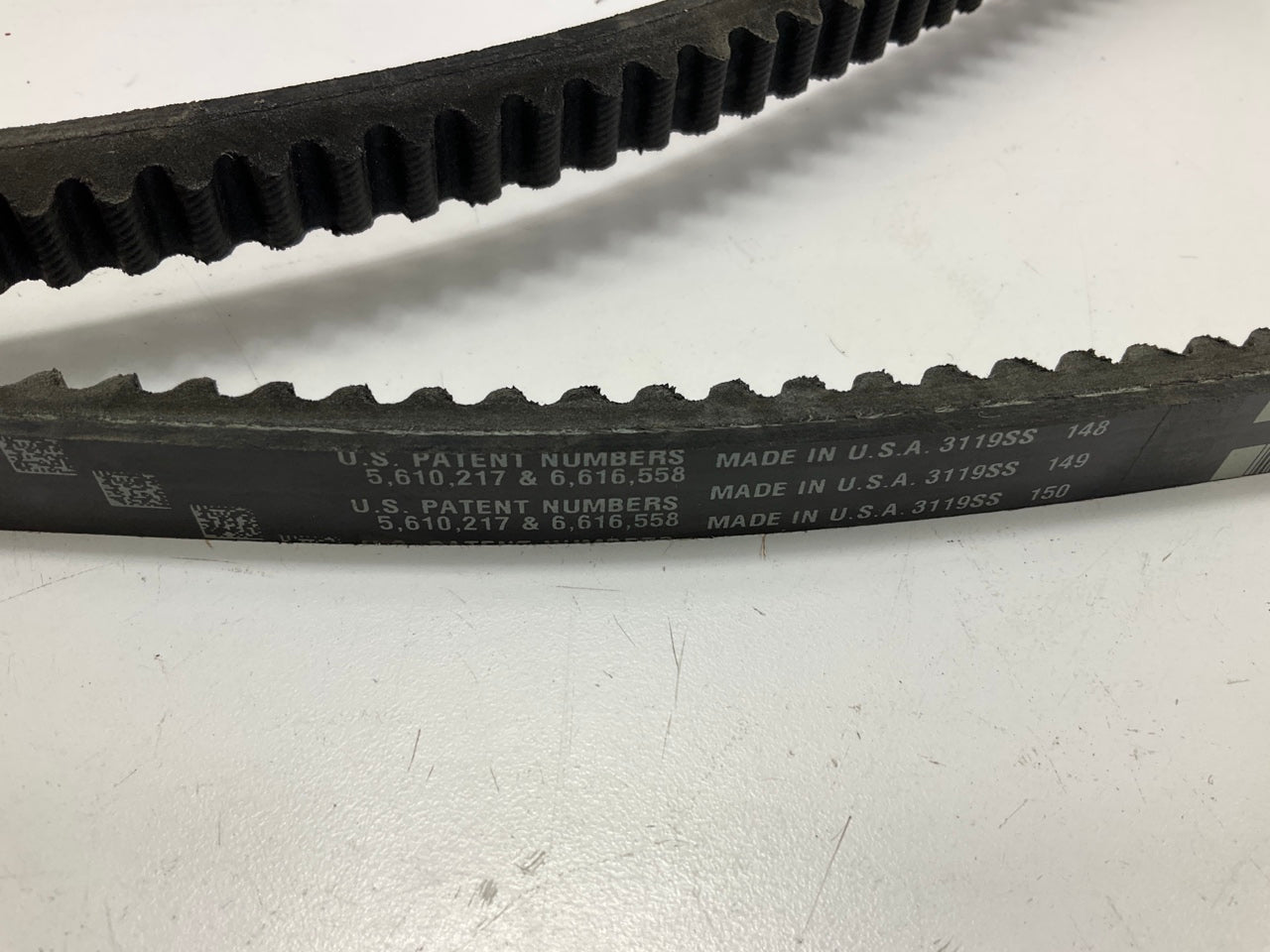 Gates BX69 Cogged Industrial Accessory Drive Belt - 21/32'' X 69''
