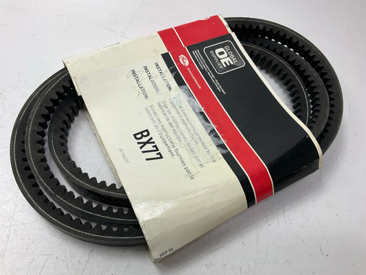 Gates BX77 Cogged Industrial Accessory Drive Belt, 21/32'' X 80''