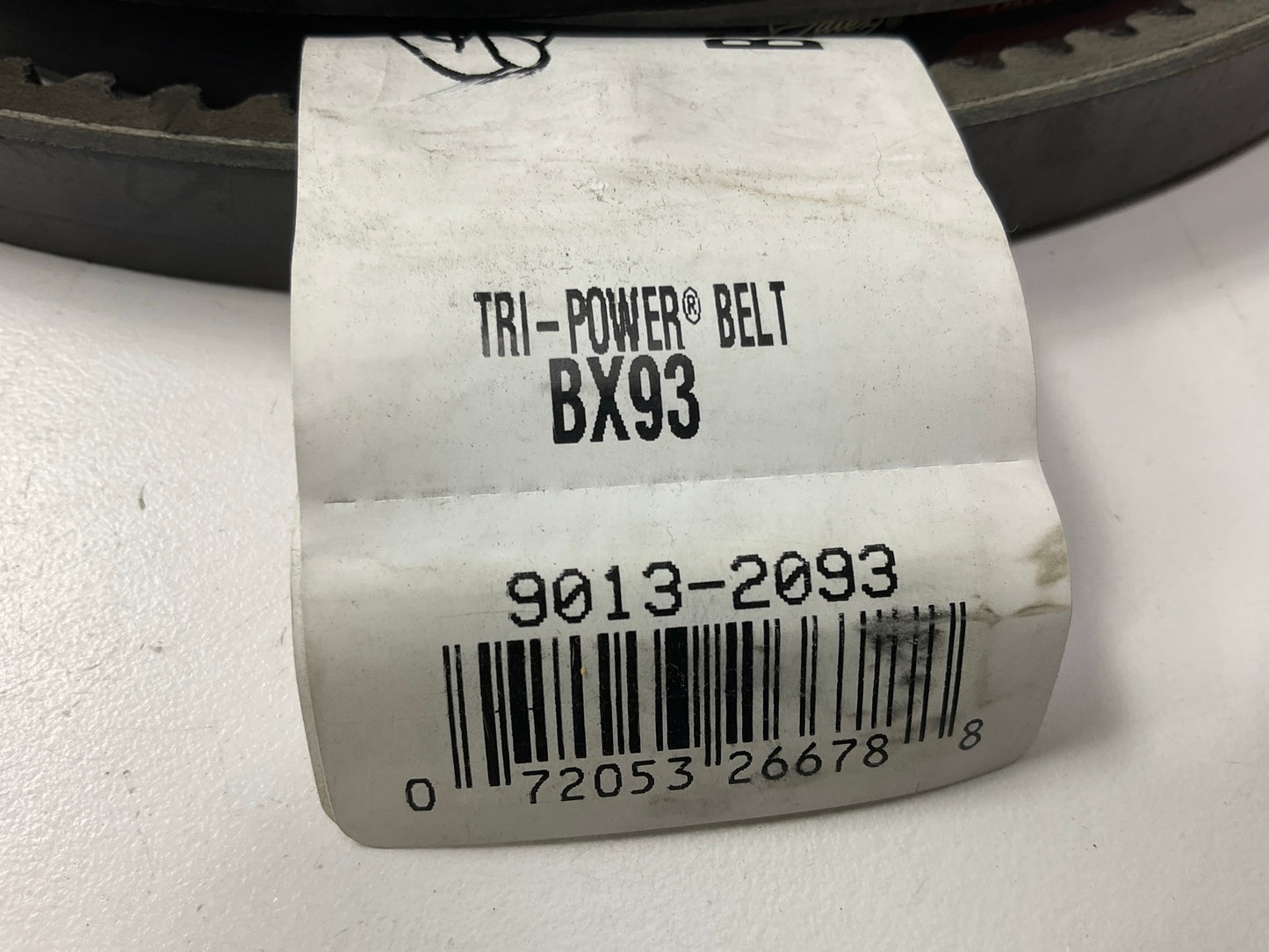Gates BX93 Industrial Cogged Accessory Drive Belt - 21/32'' X 96''