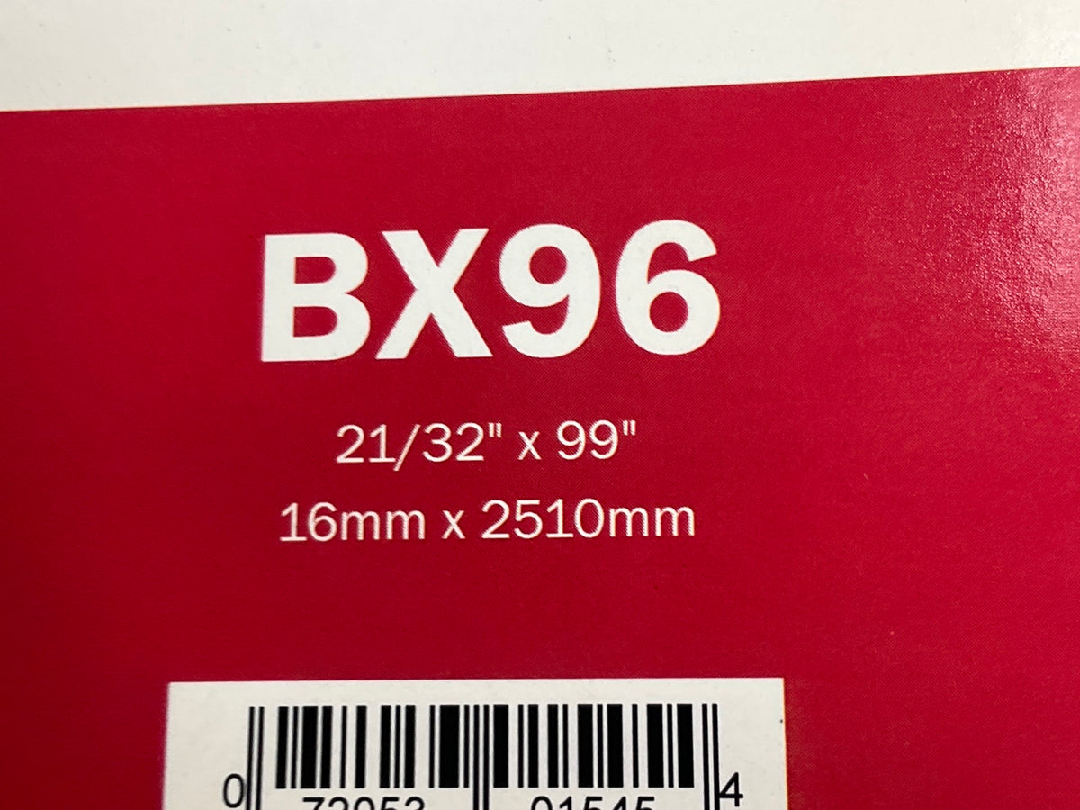 Gates BX96 Industrial Cogged Accessory Drive Belt - 21/32'' X 99''