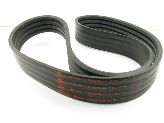 Gates 4/C120 P  90944120 Industrial V-Belt - C Section, 4 Band, 124.00 In