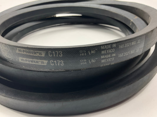 Gates C173 Hi-Power V Belt - 7/8'' Top X 177'' Outside Circumference