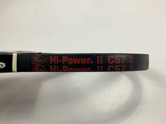 Gates C57 Hi-Power II Accessory Drive Belt - 7/8'' X 61''