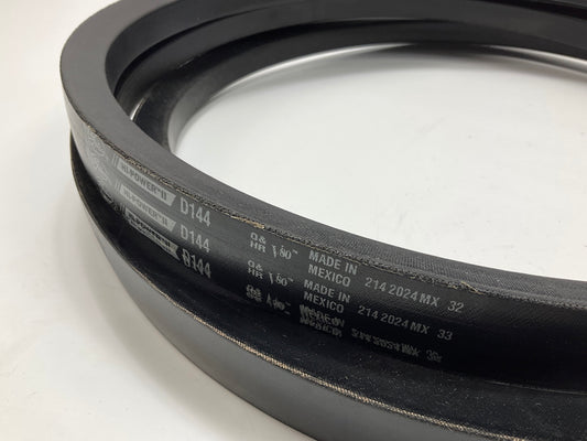 Gates D144 Hi-Power II Powerband Belt 149'' Outside Circumference, 1.25'' Width