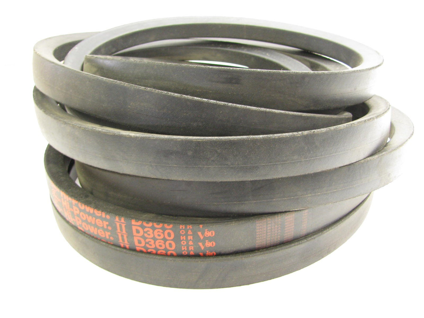 Gates D360 Hi-Power II Heavy Duty Industrial Accessory Drive Belt 1-1/4'' X 363''
