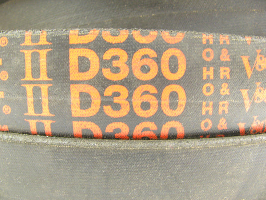 Gates D360 Hi-Power II Heavy Duty Industrial Accessory Drive Belt 1-1/4'' X 363''