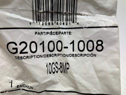 Gates G20100-1008 NPTF 30° Cone Seat Male Pipe Hydraulic Fitting, 5/8'' 10GS-8MP