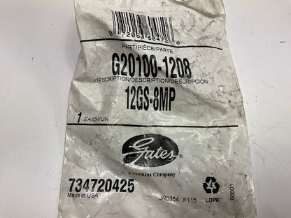 Gates G20100-1208 Hose Fitting Male Pipe (NPTF - 30° Cone Sea) 3/4'' - 12GS-8MP