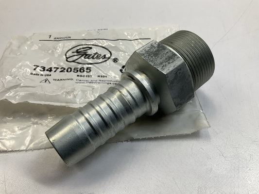 Gates G20100-1620 Hose Fitting Male Pipe (NPTF - 30° Cone Seat) 1'' ID, 16GS-20MP