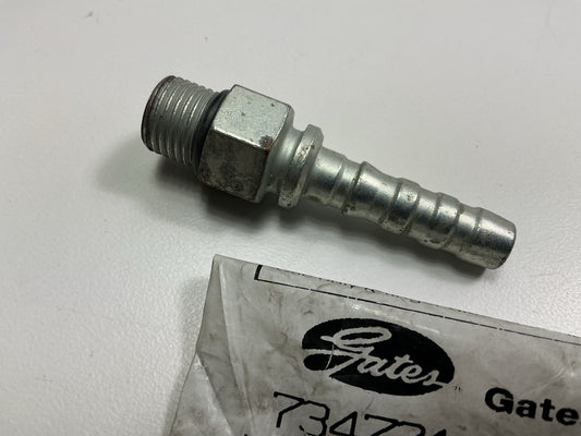 Gates G20120-0606 Hose Fitting Male O-Ring Boss, 3/8'' ID, 9/16''-18 Thread