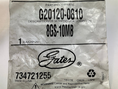 Gates G20120-0810 Male O-Ring Boss Hydraulic Fitting, 1/2'' - 8GS-10MB