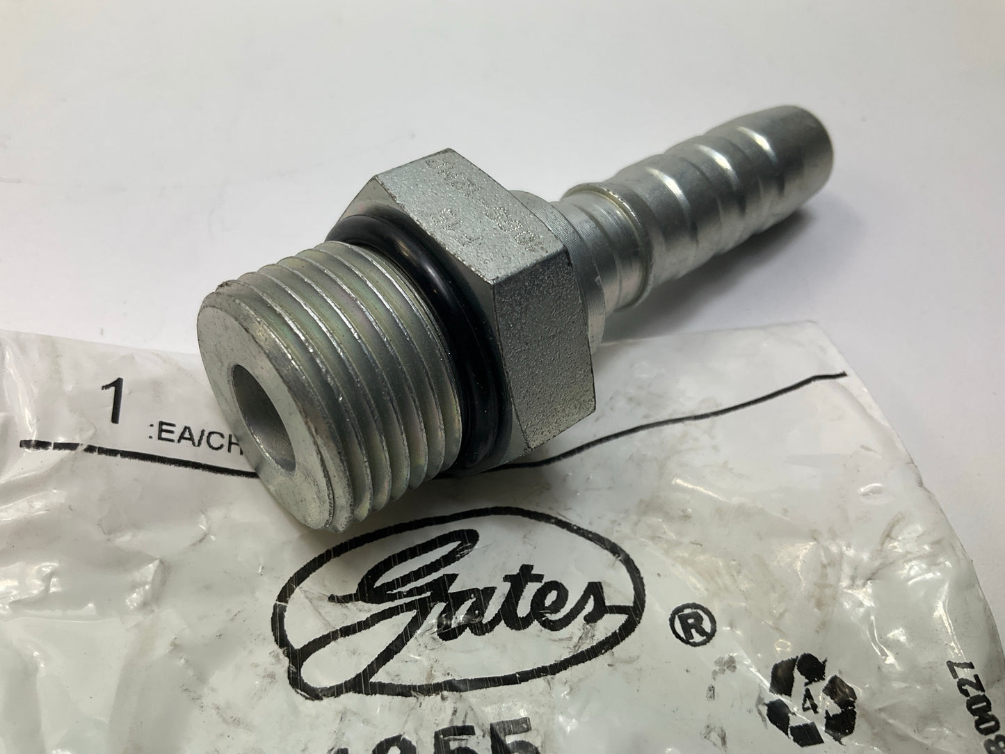 Gates G20120-1012 Male O-Ring Boss Hydraulic Fitting, 5/8'' - 10GS-12MB