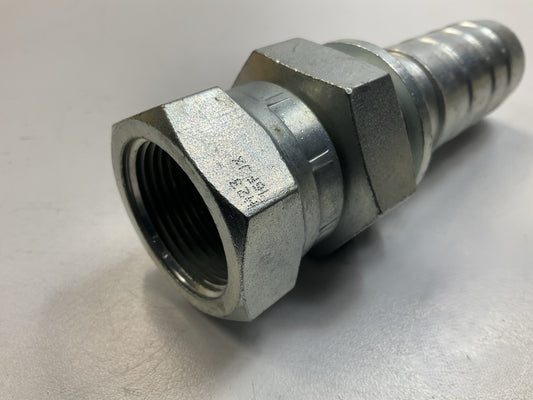 Gates G20170-2016 Female Hose Fitting JIC 37° Flare Swivel 1-1/4'' ID, 20GS-16FJX