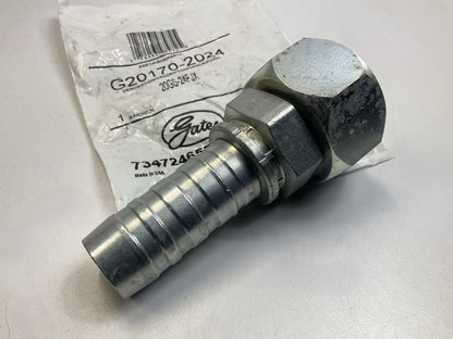 Gates G20170-2024 Hose Fitting Female JIC 37° Flare Swivel 1-1/4'' ID, 20GS-24FJX