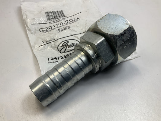 Gates G20170-2024 Hose Fitting Female JIC 37° Flare Swivel 1-1/4'' ID, 20GS-24FJX