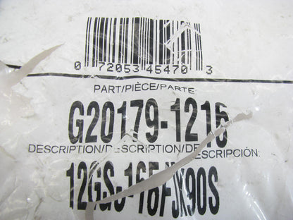 Gates G20179-1216 Hydraulic Fitting 90 Deg Fem 37 GS G-20 3/4'' Hose 1-5/16''-12