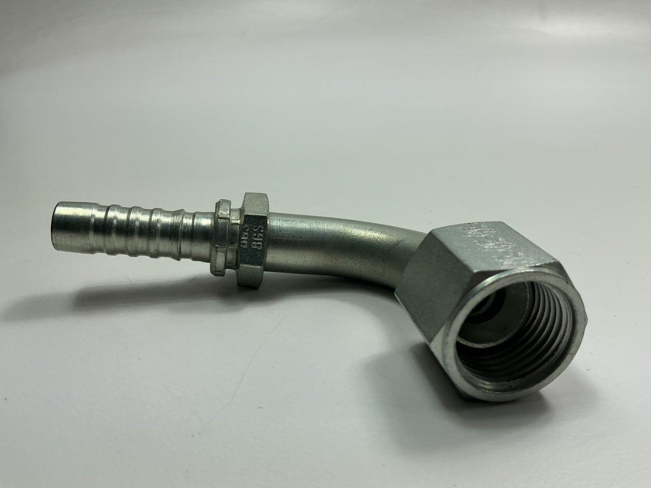 Gates G20180-0810 90° Tube Female JIC 37° Flare Swivel Hydraulic Fitting, 1/2''