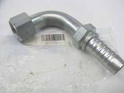 Gates G20180-1616 Hydraulic Fitting 90 Bent Tube Fem 37 Degree GS G-20 1'' Hose