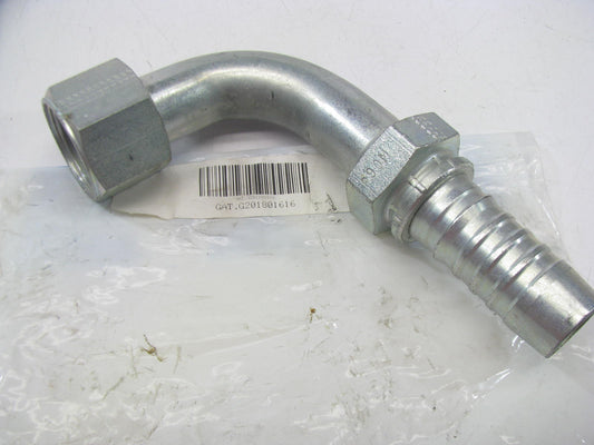 Gates G20180-1616 Hydraulic Fitting 90 Bent Tube Fem 37 Degree GS G-20 1'' Hose