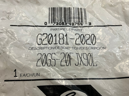 Gates G20181-2020 Hose Fitting Female JIC 37° Flare Swivel, 90° Angle, 1-1/4'' ID