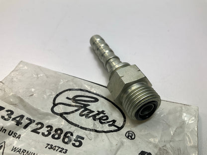 Gates G20225-0606 Male Flat-Face O-Ring Hydraulic Fitting, 3/8'' - 6GS-6MFFOR