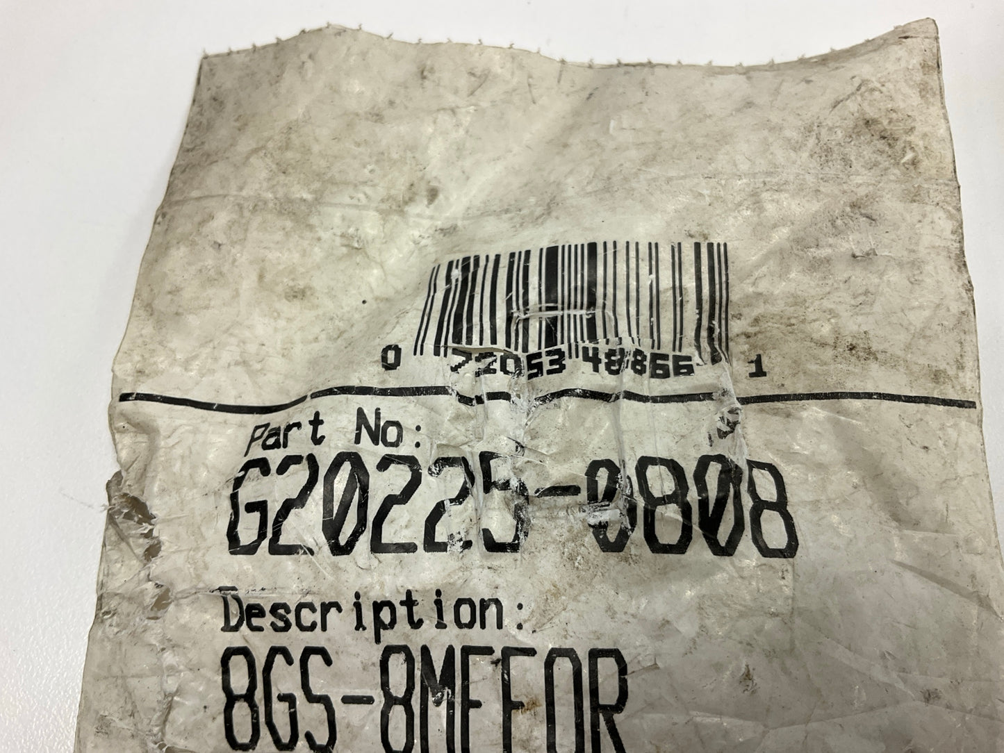Gates G20225-0808 Male Flat-Face O-Ring Fitting, 1/2'' Hose - 8GS-8MFF0R
