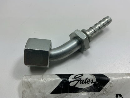 Gates G20234-0608 45° Tube Female Flat-Face O-Ring Swivel Hydraulic Fitting, 3/8