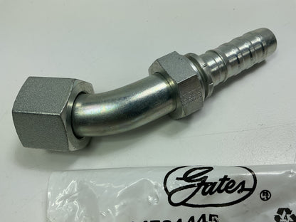 Gates G20234-1212 Hydraulic Fitting 45 Degree Female GS G20 3/4'' Hose 1-3/16''-12