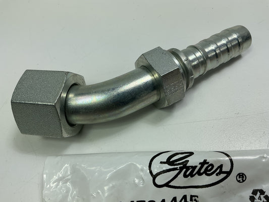 Gates G20234-1212 Hydraulic Fitting 45 Degree Female GS G20 3/4'' Hose 1-3/16''-12
