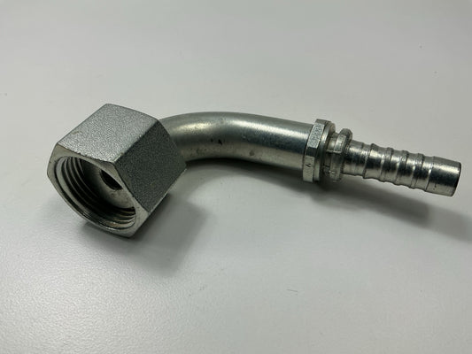 Gates G20239-0812 90° Tube Female Flat-Face O-Ring Swivel Hydraulic Fitting, 1/2