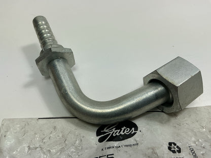 Gates G20241-0810 90° Female Flat-Face O-Ring Swivel Hydraulic Fitting, 1/2''