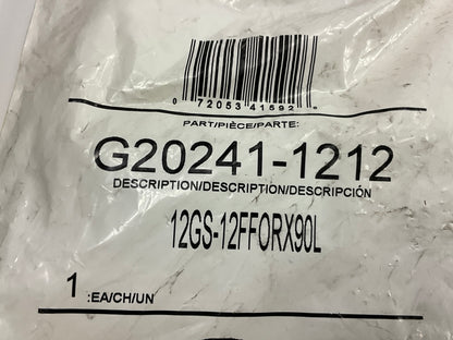 Gates G20241-1212 Hydraulic Fitting 90 Bent Tube Female Swivel GS G-20 3/4'' Hose
