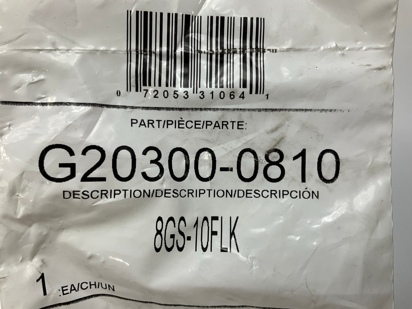 Gates G20300-0810 Code 61 O-Ring Flange Hydraulic Fitting - 8GS-10FLK