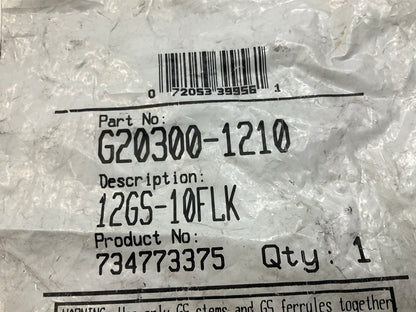Gates G20300-1210 Hose Fitting Code 61 O-Ring Flange 3/4'' ID - 12GS-10FLK