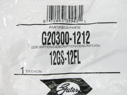 Gates G20300-1212 Hydraulic Fitting Straight Code 61 GS G-20 Coupling 3/4'' Hose