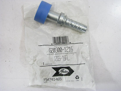 Gates G20300-1216 Hydraulic Fitting Straight Code 61 GS G-20 Coupling 3/4'' Hose