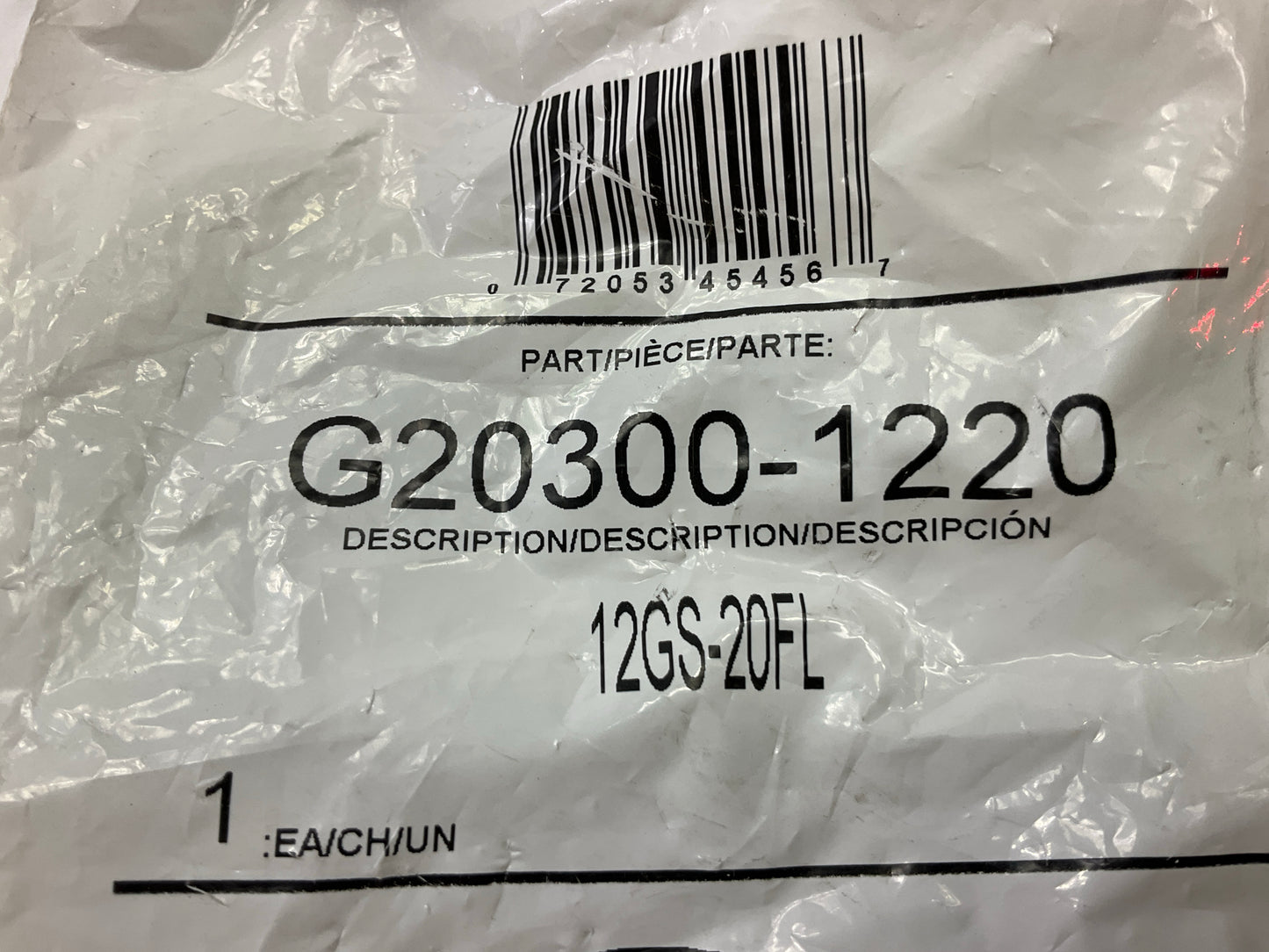 Gates G20300-1220 Code 61 O-Ring Flange Hydraulic Fitting, 3/4''
