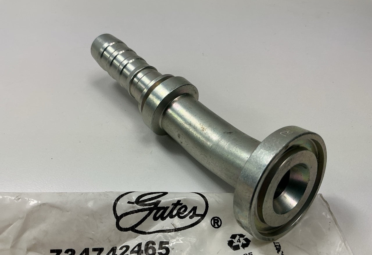 Gates G20302-1216 22-1/2° Tube Code 61 O-Ring Flange Hydraulic Fitting, 3/4''