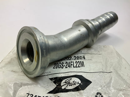 Gates G20302-2024 22-1/2° Tube Code 61 O-Ring Flange Hydraulic Fitting, 1-1/4''