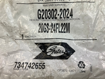 Gates G20302-2024 22-1/2° Tube Code 61 O-Ring Flange Hydraulic Fitting, 1-1/4''