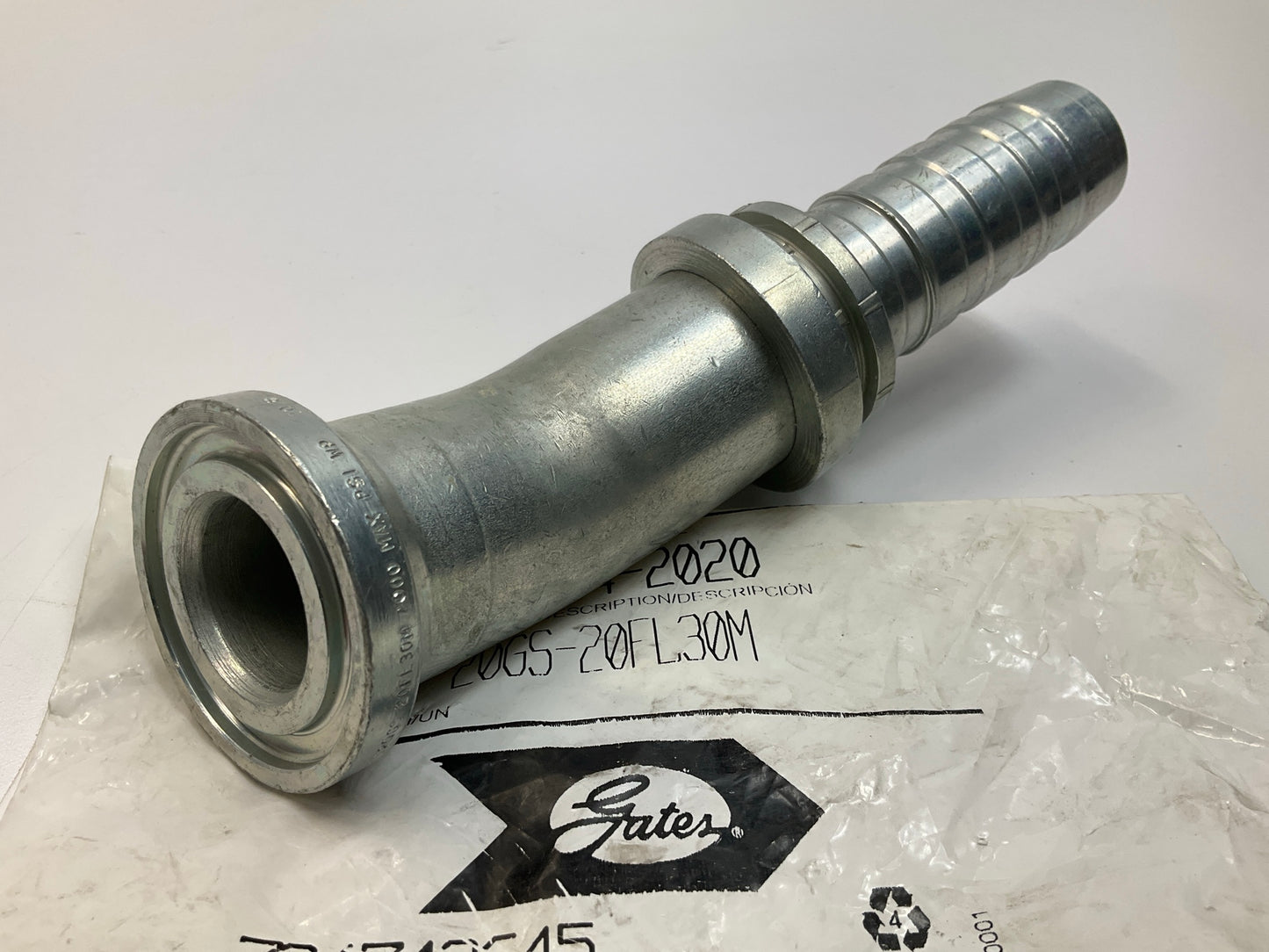 Gates G20304-2020 30° Tube Code 61 O-Ring Hydraulic Flange, 1-1/4''